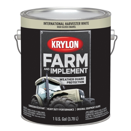 KRYLON Farm/Implement; International Harvester White; 128 oz. Gallon 1980